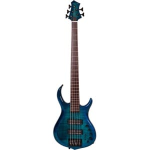 MARCUS MILLER M7 ALDER-5 FRETLESS (2ND GEN) TBL TRANS BLUE
